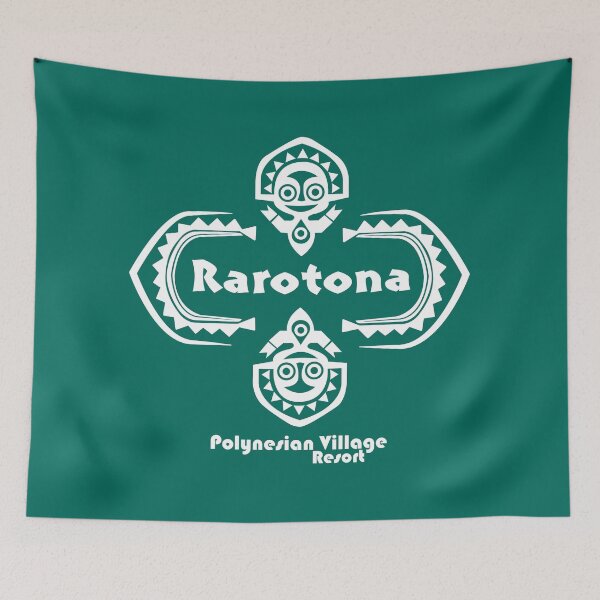 Item preview, Polynesian Village Resort Rarotonga Logo designed and sold by Lunamis.