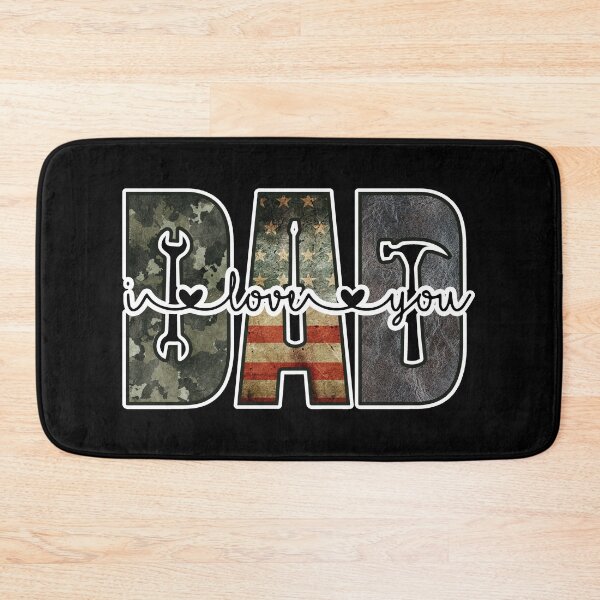 Item preview, Retro American Dad Handyman I Love You Fathers Day Gift for Dad designed and sold by WanderTravels.