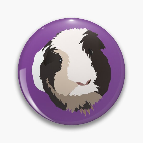 Item preview, Crested Guinea Pig - Purple designed and sold by Eldridge Guinea Pigs.