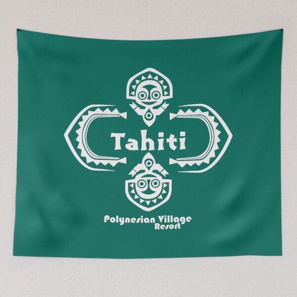 Item preview, Polynesian Village Resort Tahiti Logo designed and sold by Lunamis.