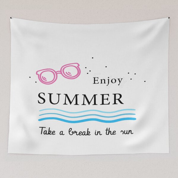 Item preview, enjoy summer take a break in the sun designed and sold by bilalelamrani.