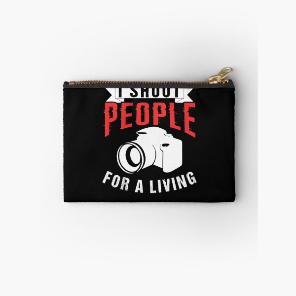 Item preview, I SHOOT PEOPLE FOR A LIVING PHOTOGRAPHER designed and sold by sobriowslen.