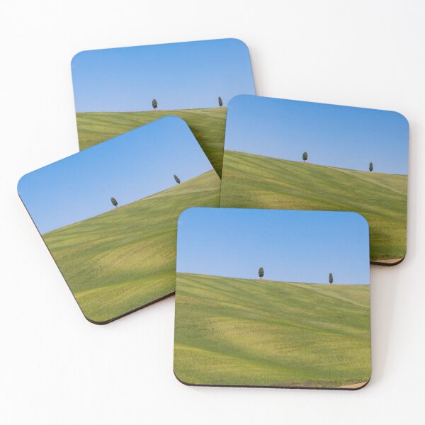 Item preview, Two trees in Val D Orcia designed and sold by pietrofoto.