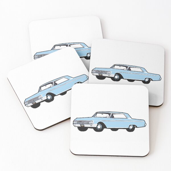 Item preview, Light Blue 60s F Coupe designed and sold by CoolRide.