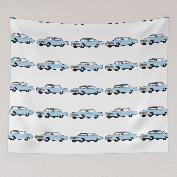 Item preview, Light Blue 60s F Coupe designed and sold by CoolRide.