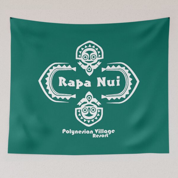 Item preview, Polynesian Village Resort Rapa Nui Logo designed and sold by Lunamis.