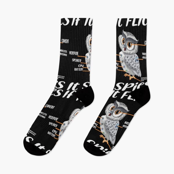 Item preview, If It Flies It Spies, Owl Anatomy Bird Aren't Real designed and sold by boyastore.