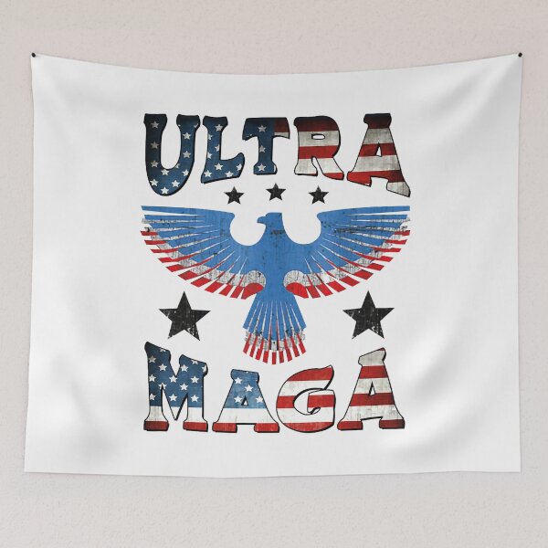 Item preview, Ultra Maga Eagle Usa Flag designed and sold by Eriartec.