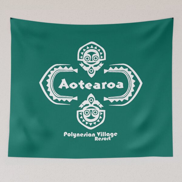 Item preview, Polynesian Village Resort Aotearoa Logo designed and sold by Lunamis.