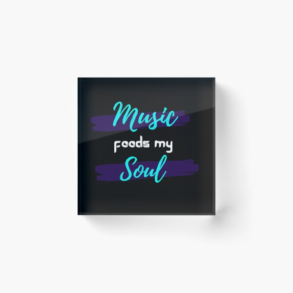Item preview, Music feeds my  Soul designed and sold by chahakisha.