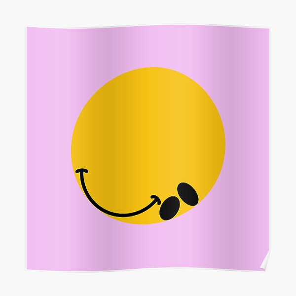 Smiley Face Flowers Preppy Aesthetic Wall Art Poster – The Preppy Place