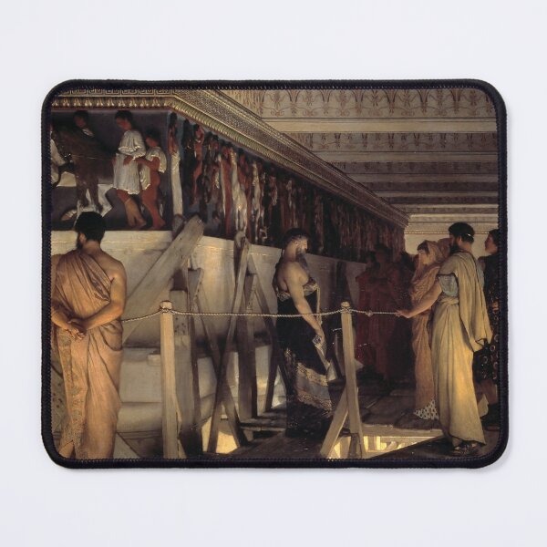 Item preview, Phidias Showing the Frieze of the Parthenon to Pericles designed and sold by ClassicalGreece.