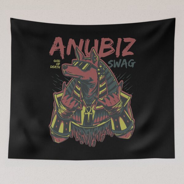 Item preview, Cool Anubis God of Dead - Ancient Egypt designed and sold by Cult Archive.