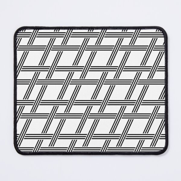 Item preview, Black and White Plaid Design designed and sold by Vintage Wall Art.