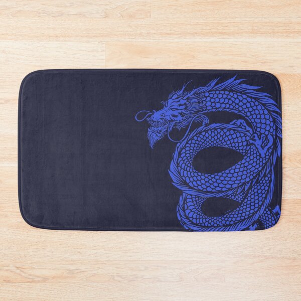 Item preview, Blue Chinese Japanese Dragon 2 designed and sold by EddieBalevo.