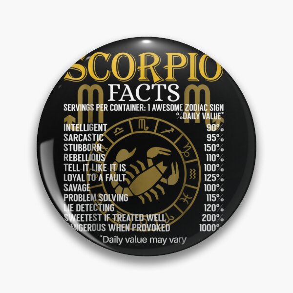 Item preview, Scorpio facts designed and sold by avuong13.