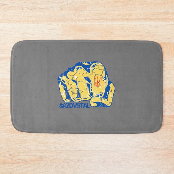 Item preview, Azovstal Trident Fist | Ukraine Resistance | Blue & Yellow Fist | AZOVSTAL | PATAGONIA designed and sold by TrueWorth.