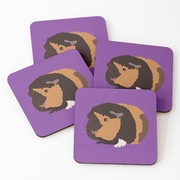 Item preview, Teddie Guinea Pig - Purple designed and sold by Eldridge Guinea Pigs.