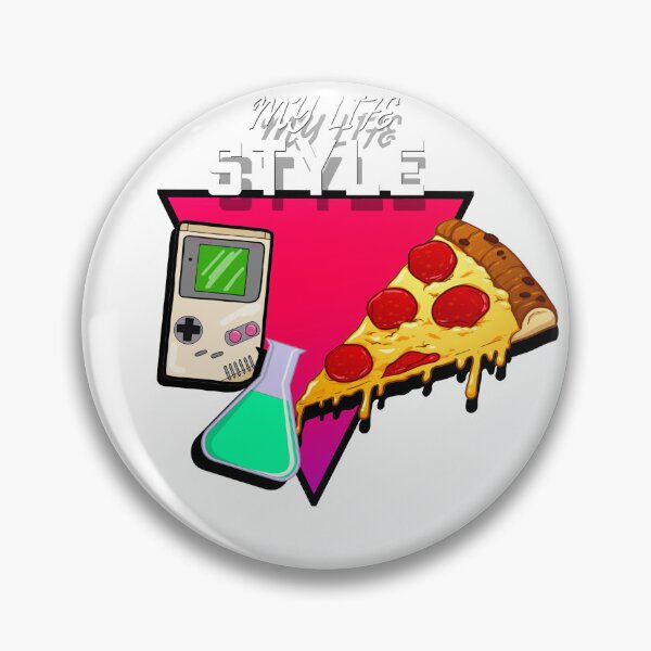 Aperçu de l'œuvre T-shirt drôle de science et de pizza créée et vendue par AXIOM13.