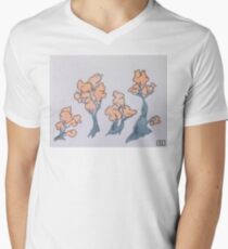 Orange blossoms Men's V-Neck T-Shirt