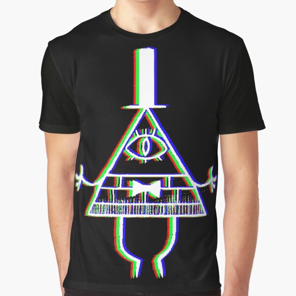 Artikel-Vorschau von Bill Cipher - Anaglyph, designt und verkauft von LostHerMarbles.