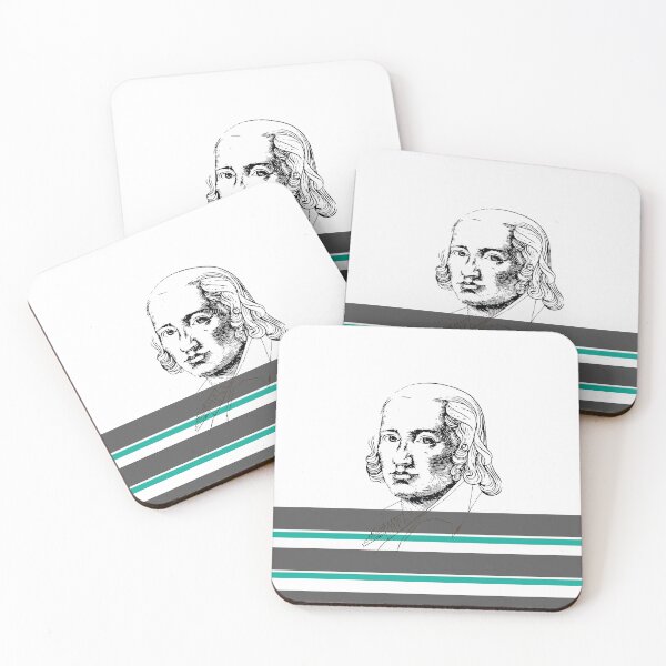 Item preview, Friedrich Hölderlin Portrait, Poet from Tübingen designed and sold by Mauswohn.