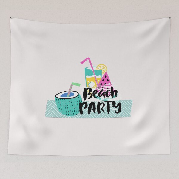 Item preview, Summer Beach Fun Party designed and sold by ZubiyaArt.