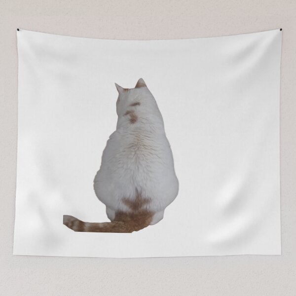 Item preview, Grouchy Cat with Arrow to Bottom designed and sold by Sophia-Adams.