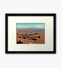 Grand View, Canyonlands Framed Print