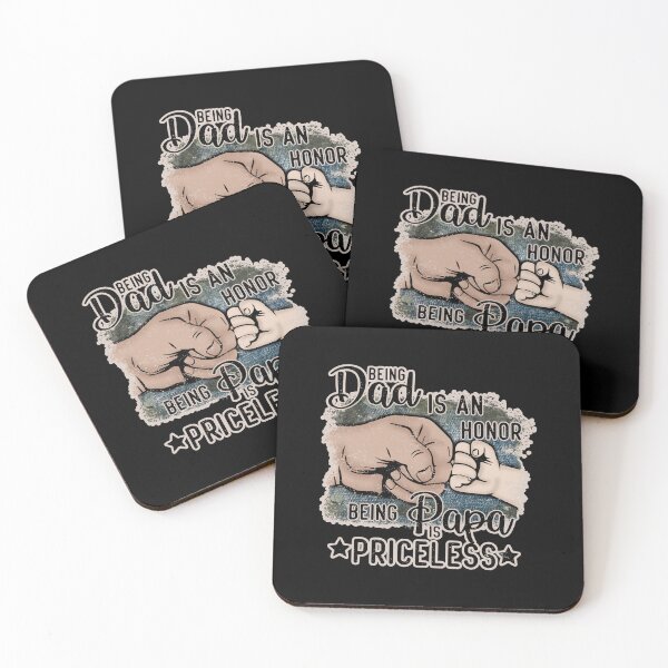 Item preview, Being Dad Is An Honor Being Papa Is Priceless Fathers Day Gift for Papa designed and sold by WanderTravels.