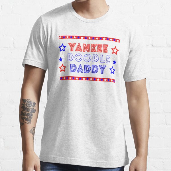  Instant Message - Yankee Doodle Dude - Toddler and Youth Short  Sleeve T-Shirt - Size Small Navy: Clothing, Shoes & Jewelry