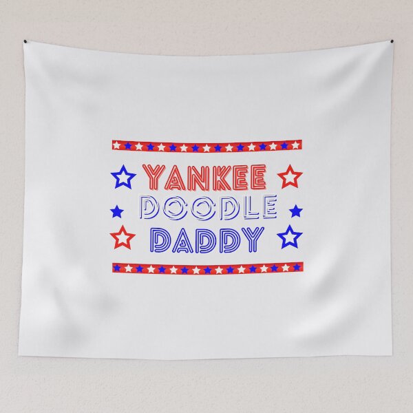 Item preview, Yankee Doodle Daddy, for white, for Father's Day, Memorial Day, Fourth of July designed and sold by JCMCDesigns.