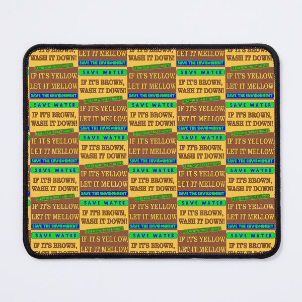 Item preview, Save Water Save the Environment - Learn New Toilet Habits designed and sold by captainpeter.