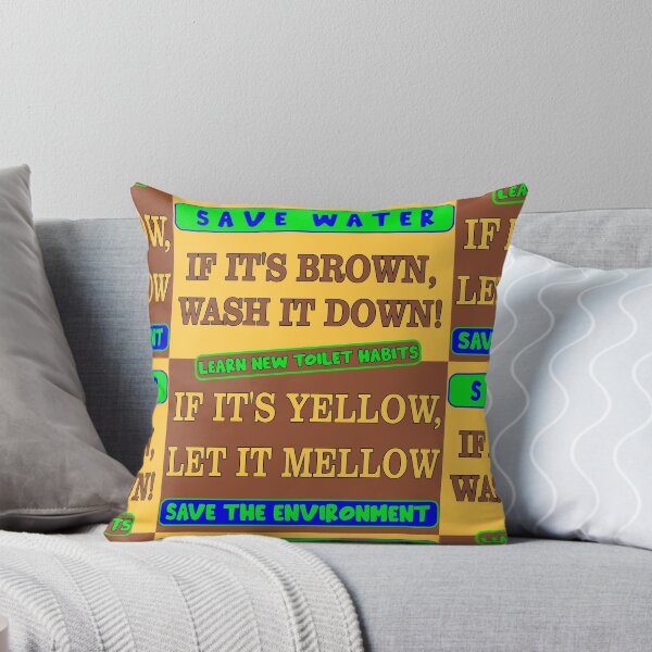 Item preview, Save Water Save the Environment - Learn New Toilet Habits designed and sold by captainpeter.