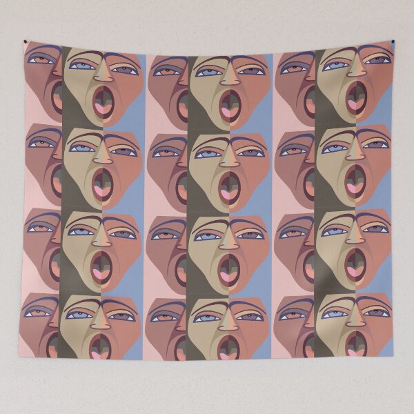Item preview, FACES #6 designed and sold by Jean Gregory Evans.