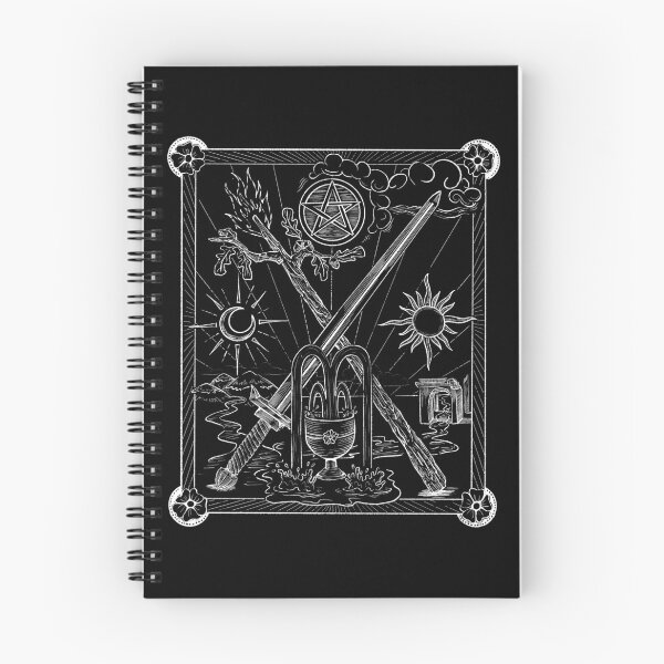 Item preview, Tarotscape - White on Black  designed and sold by ChristinaSeas.