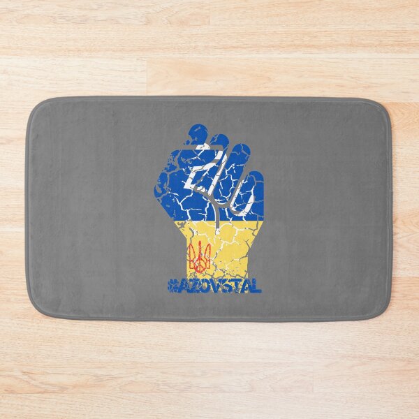 Item preview, Azovstal Trident Fist | Ukraine Resistance | Blue & Yellow Fist | AZOVSTAL | PATAGONIA  designed and sold by TrueWorth.