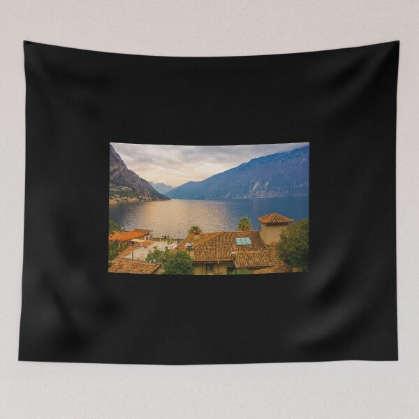 Item preview, Rooftops in Limone sul Garda, Italy designed and sold by jojobob.
