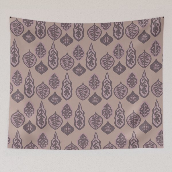 Item preview, ECRU LEAVES designed and sold by MAYRA PEREZ.