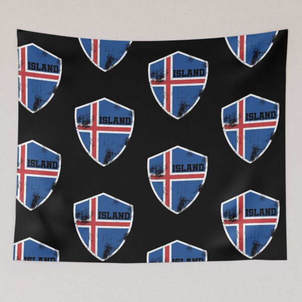 Artikelvorschau, Island Flagge entworfen und verkauft von pirminio.