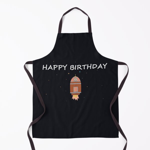 Item preview, HAPPY BIRTHDAY SPACE SHIP designed and sold by Jean Gregory Evans.