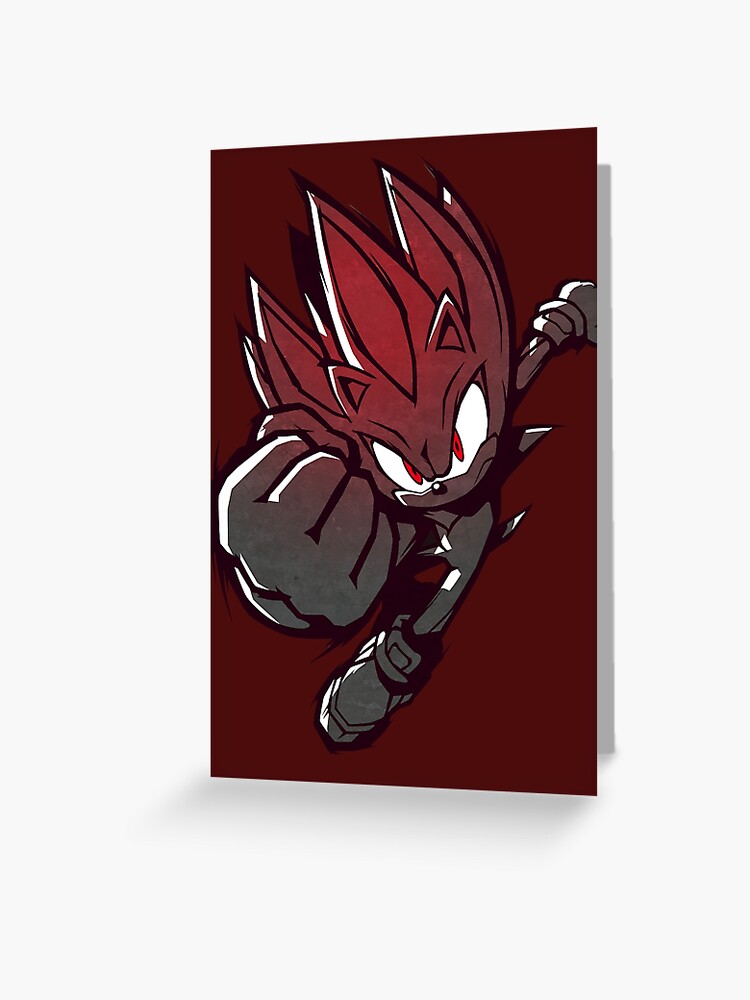 Shadow The Hedgehog Cute Greeting Card for Sale by ClothingFL1