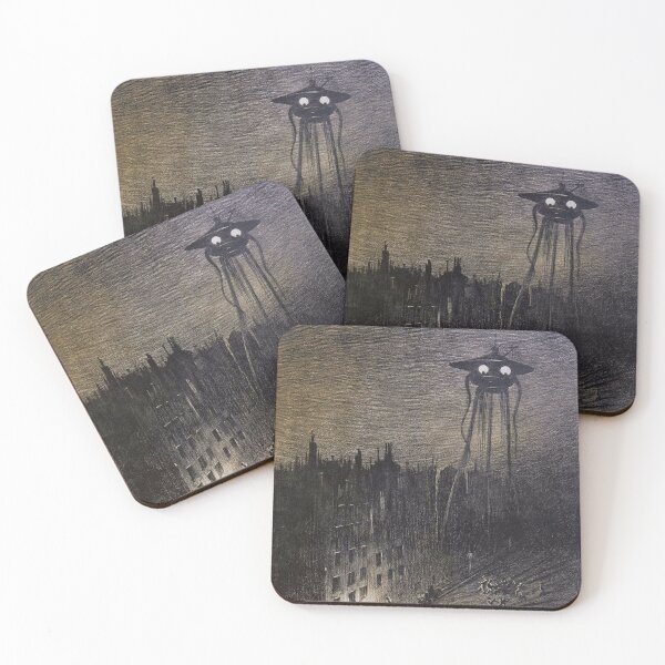 Item preview, Looking Down at Them - The War of the Worlds - 1906 designed and sold by SparklyGiggles.