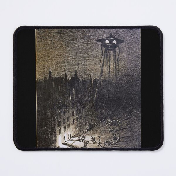 Item preview, Looking Down at Them - The War of the Worlds - 1906 designed and sold by SparklyGiggles.
