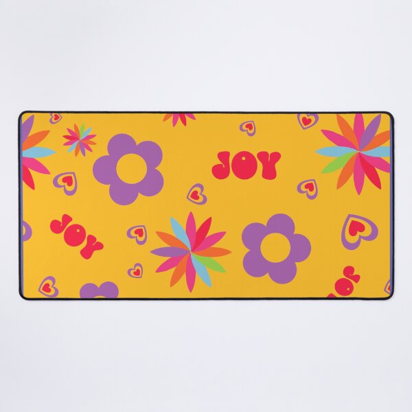 Item preview, JOY Sacred Geometry Dancing Flower Power Seamless Pattern designed and sold by ClaudiaFlores.
