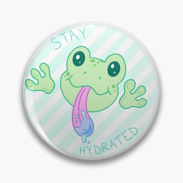 Item preview, Stay Hydrated Frog designed and sold by RylanDrawsAlot.