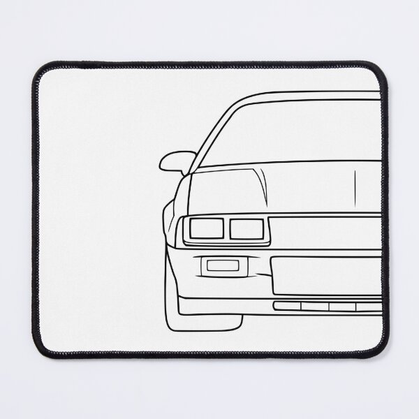 Item preview, Chevrolet Camaro Third Generation Z28 black lines designed and sold by EdimDesign.