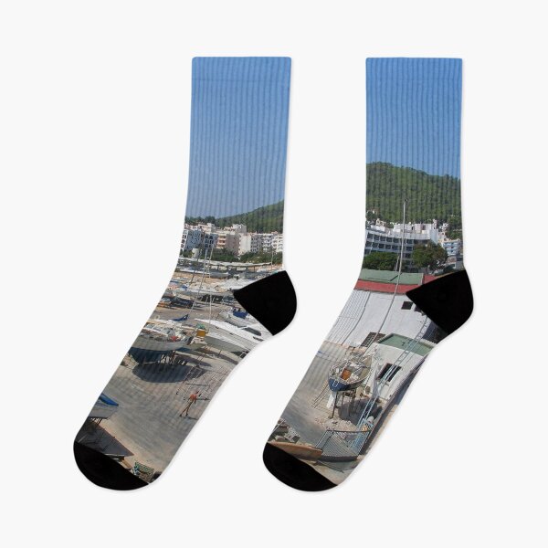 Item preview, The Boatyard and Marina at Santa Eulalia, Ibiza designed and sold by Violaman.