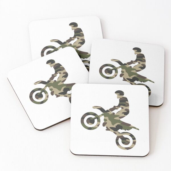 Item preview, Camouflage Camo Dirt Bike Motocross designed and sold by EstelleStar.