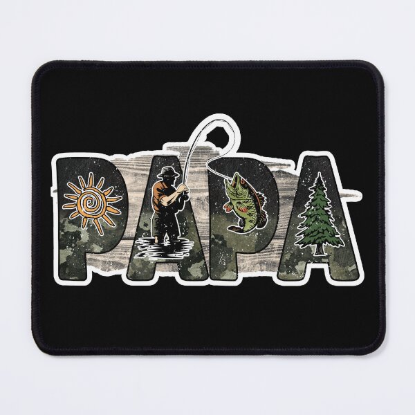 Item preview, Papa Loves Fishing Fathers Day Gift for Papa designed and sold by WanderTravels.